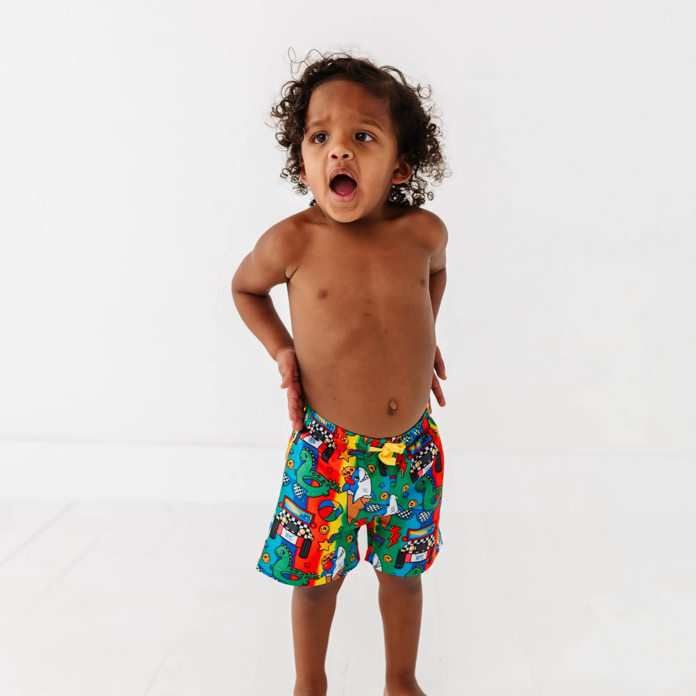 Riptide Riders Boys Swim Trunks