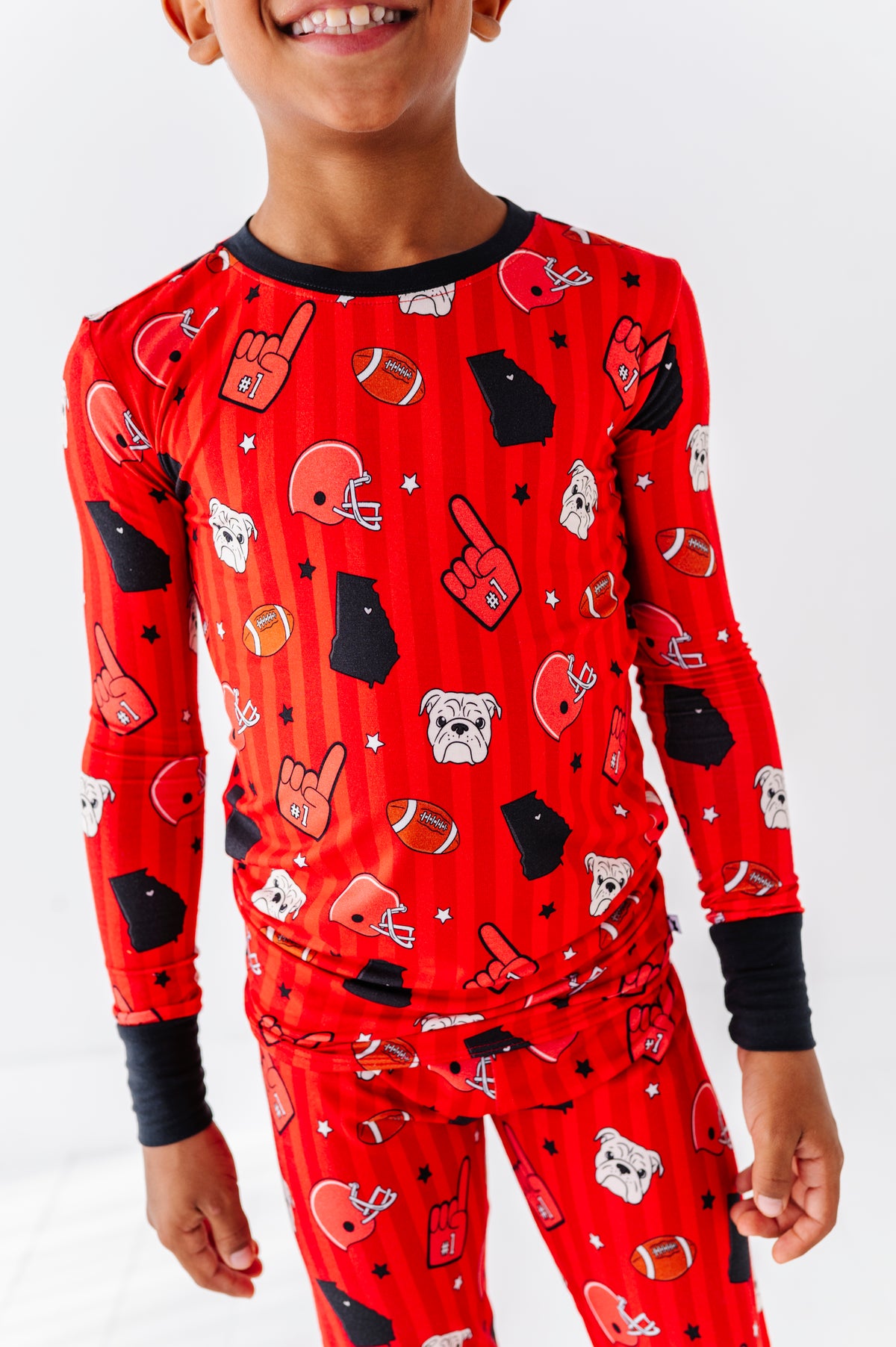 Game Day in Georgia Kids Pajamas