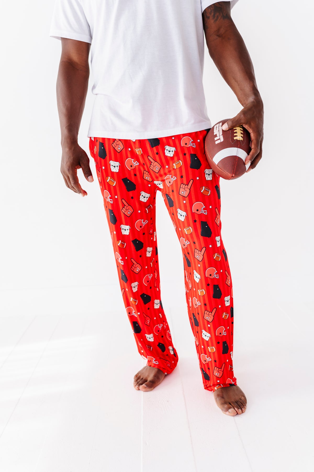 Game Day In Georgia Mens Lounge Pants