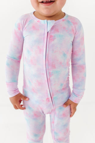 My Mom Is Tie Dye For Convertible Footies