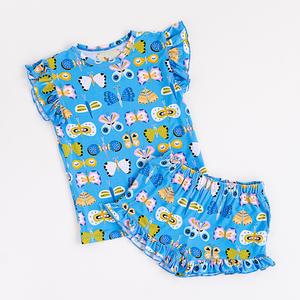 Just Wing It Short Ruffle Pajamas Toddler/Kids