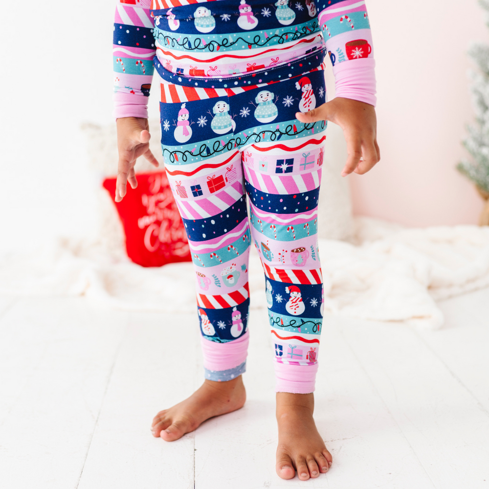 
                      
                        Pink Fair Isle Girls Pajamas by Kiki and Lulu
                      
                    