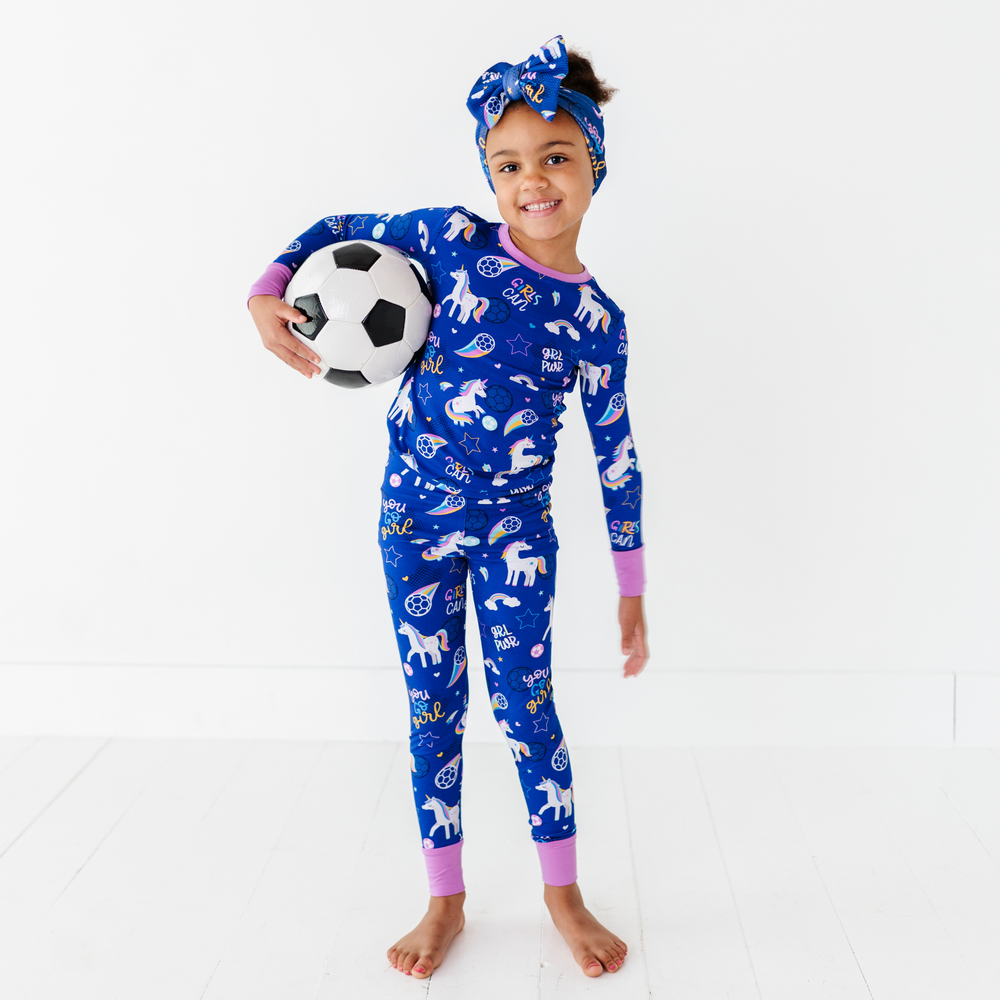 
                      
                        Girls Soccer Pajamas By Kiki and Lulu
                      
                    