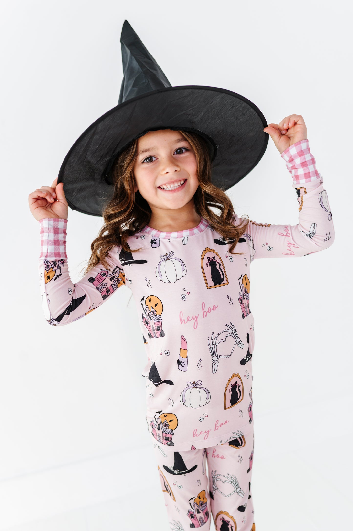 Girls Halloween PJs | Matching Bamboo Pajamas for Siblings & Kids