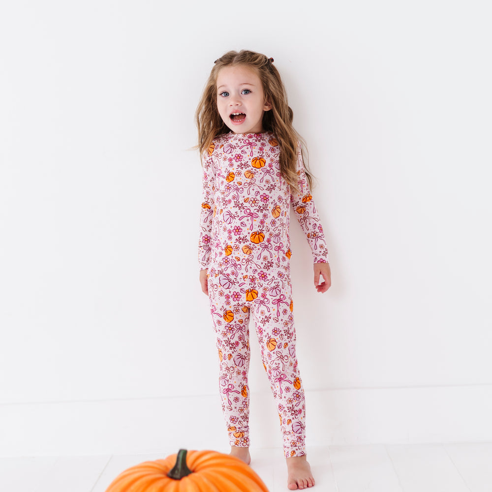 
                      
                        Purple Pumpkin Kids Pajamas
                      
                    