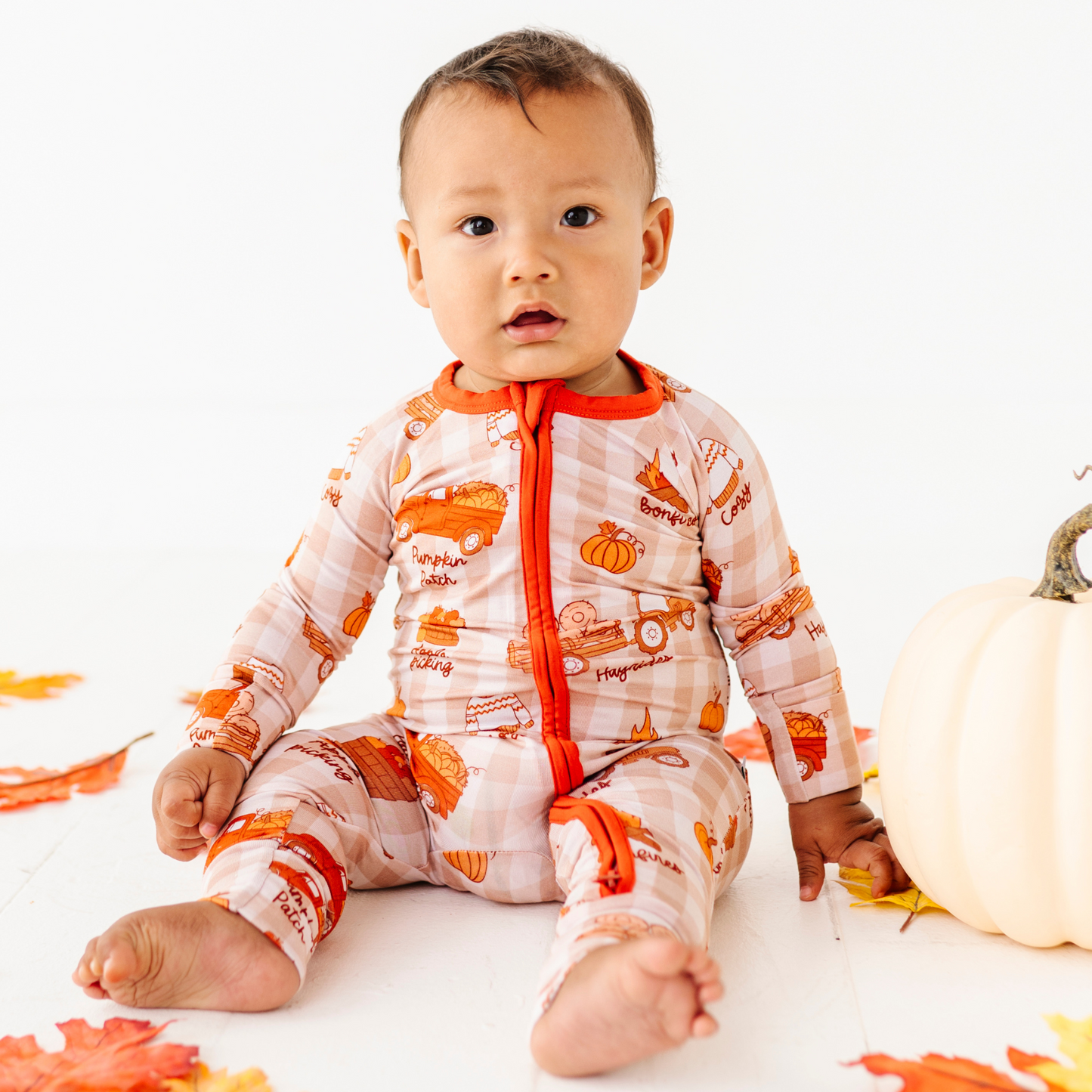 Harvest Hayride Convertible Footies