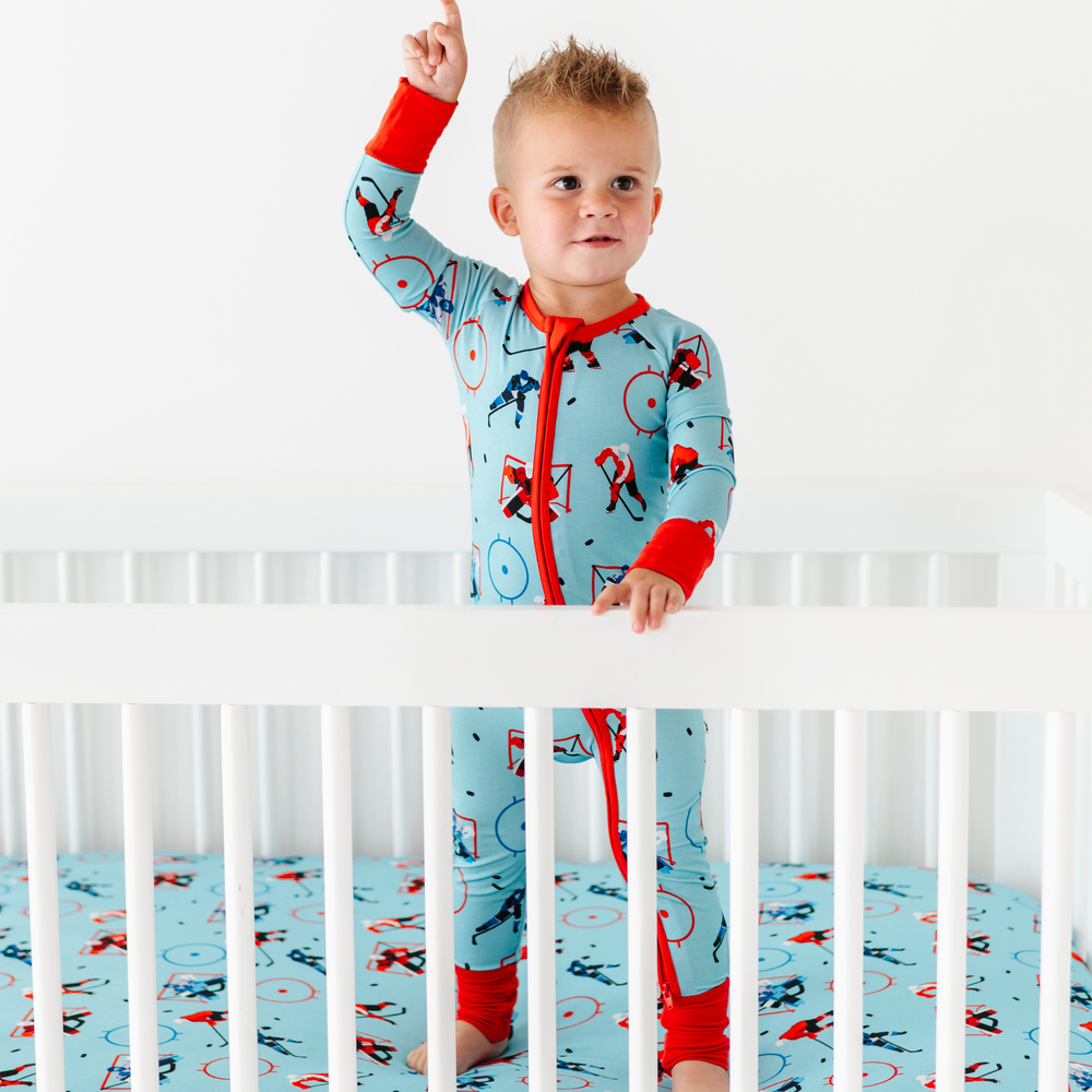 Baby Hockey Pajamas by Kiki and Lulu