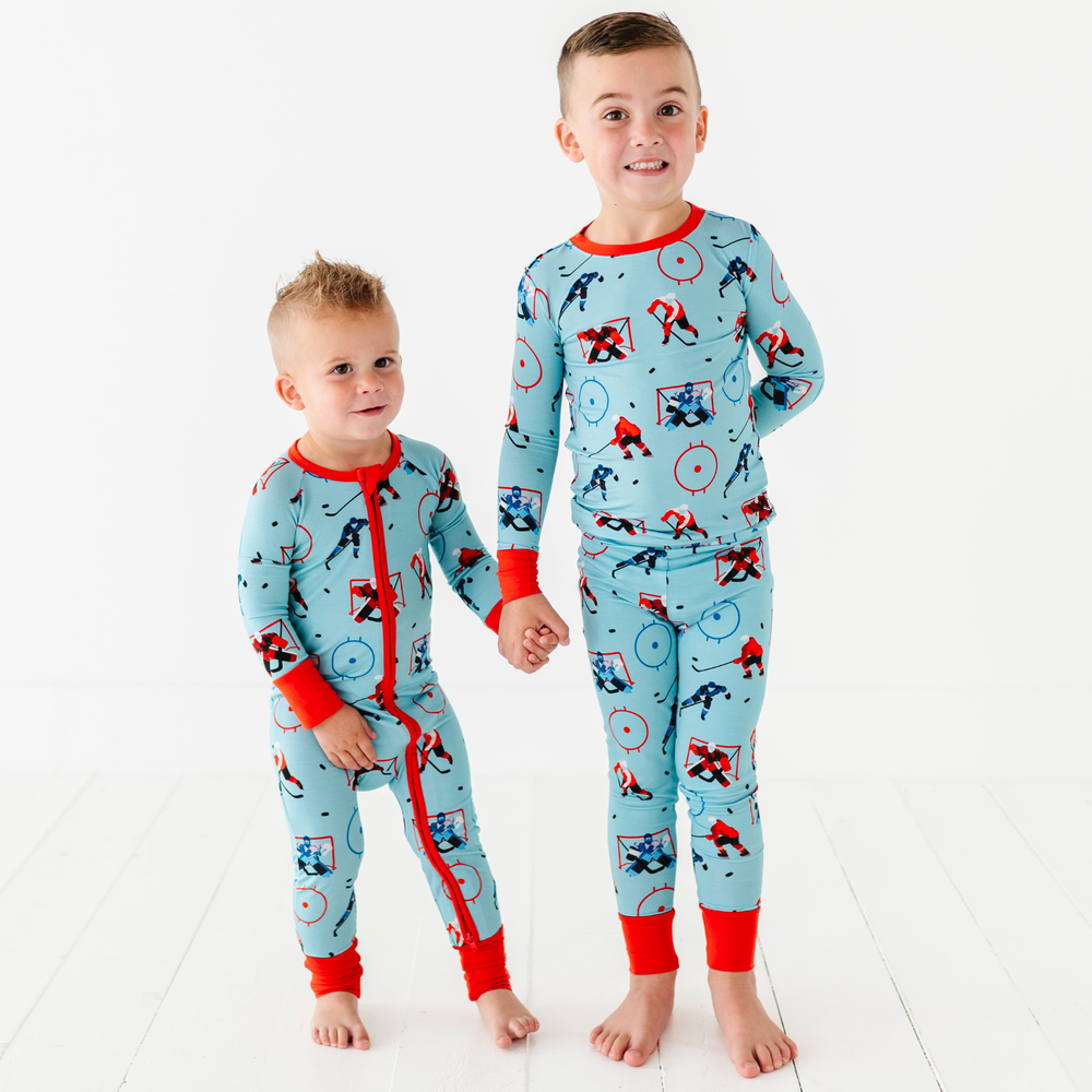 
                      
                        Sibling Matching Hockey Pajamas
                      
                    