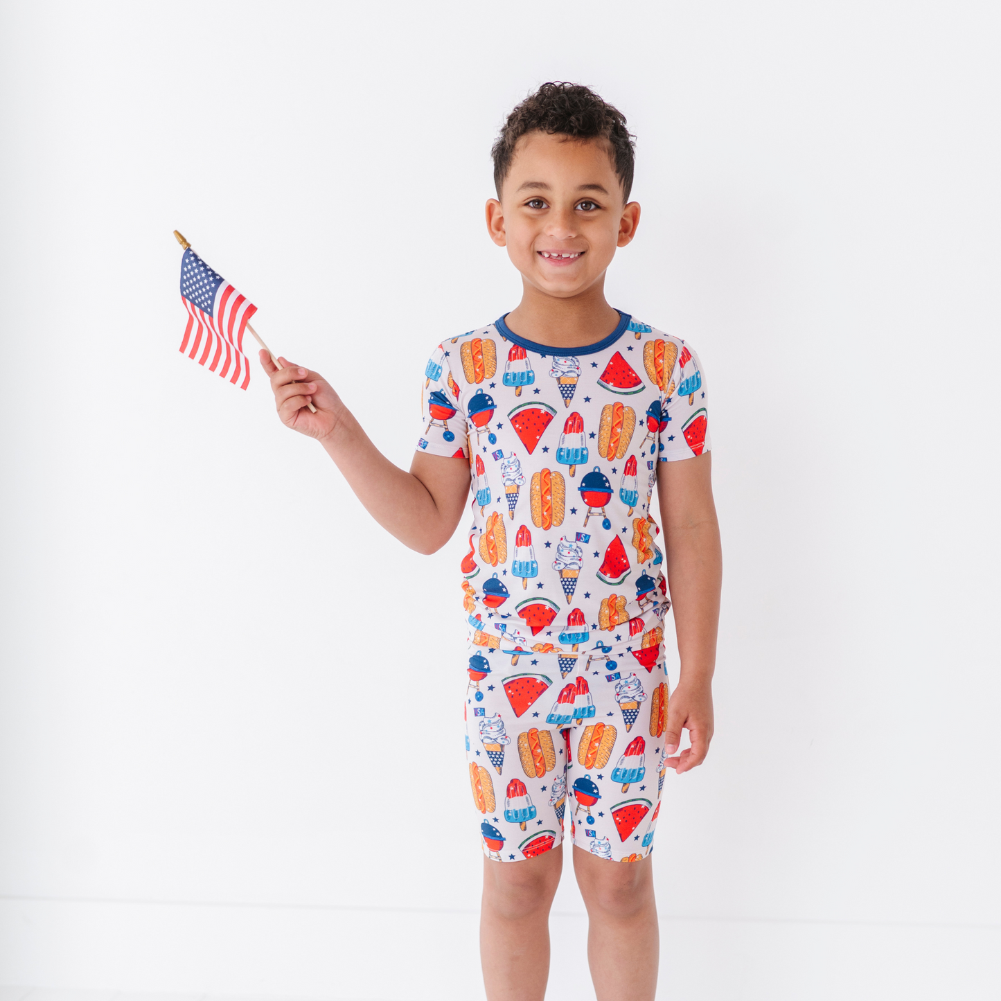 Red, White & BBQ Kids Pajamas