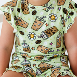 Cold Brew Crew Ruffle Pajamas Toddler/Kids