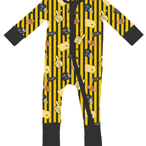 Game Day In Iowa Convertible Footies - PREORDER