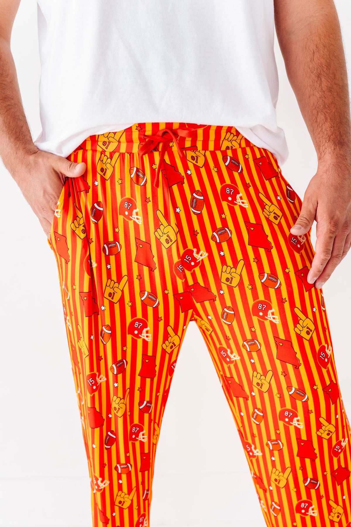 Game Day In KC Mens Lounge Pants - PREORDER