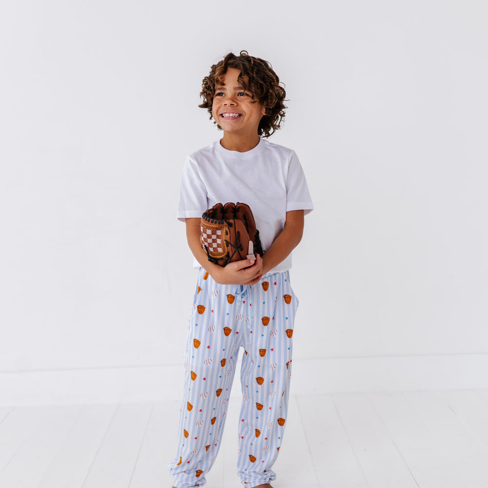 
                      
                        Stripe Out Boys Lounge Pants - Bigger Kids
                      
                    