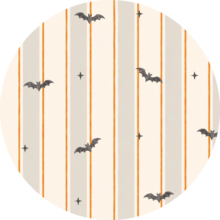 Kids Halloween PJs with Bats