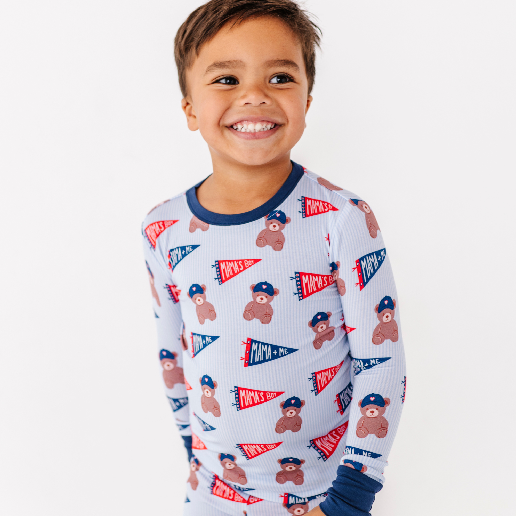 Mama's Boy Pajamas for Kids | Cozy & Cute Sleepwear | Kiki + Lulu