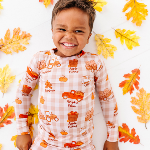 Harvest Hayride Kids Pajamas