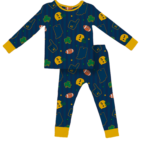 Game Day in South Bend Kids Pajamas - PREORDER