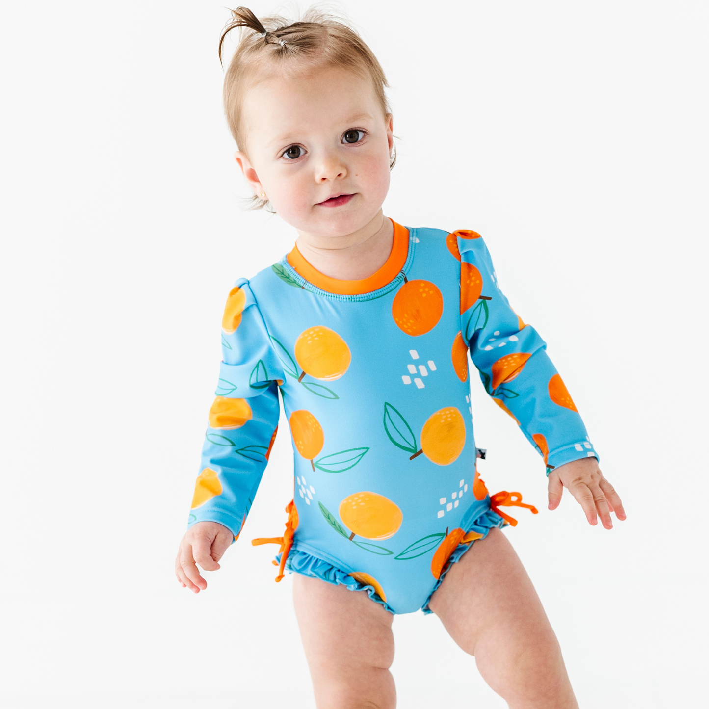 Baby girl long sleeve swimsuit online