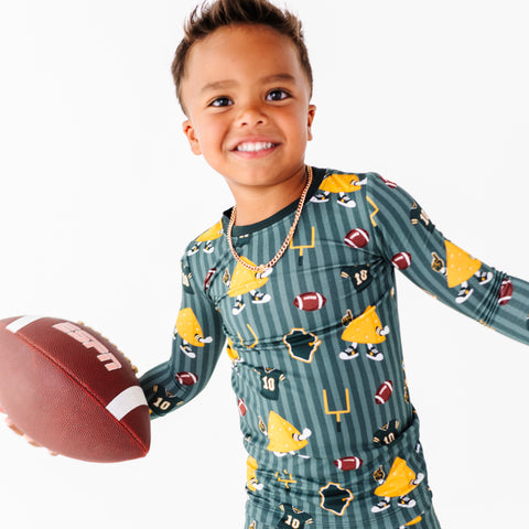 Touchdown, Wisconsin! Kids Pajamas - PREORDER