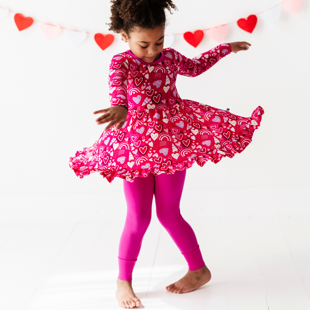 
                      
                        I Pink I Love You Toddler/ Big Kid Peplum Set
                      
                    