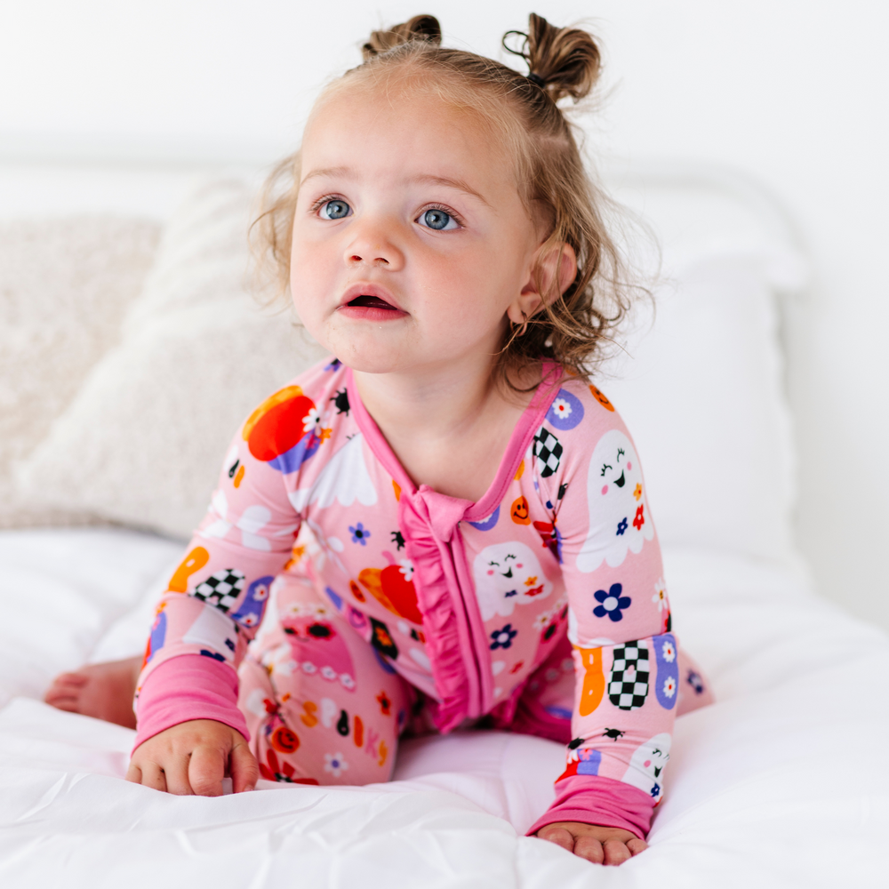 
                      
                        Retro Halloween Baby Pajamas by Kiki and Lulu
                      
                    