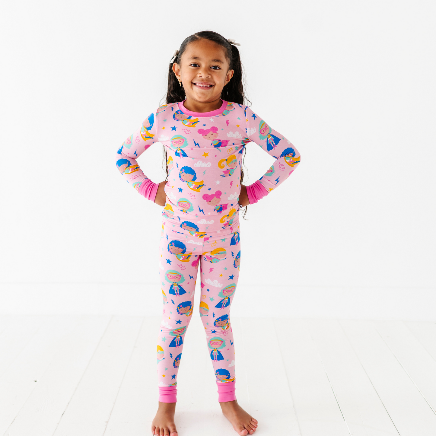 Kids superhero pjs sale
