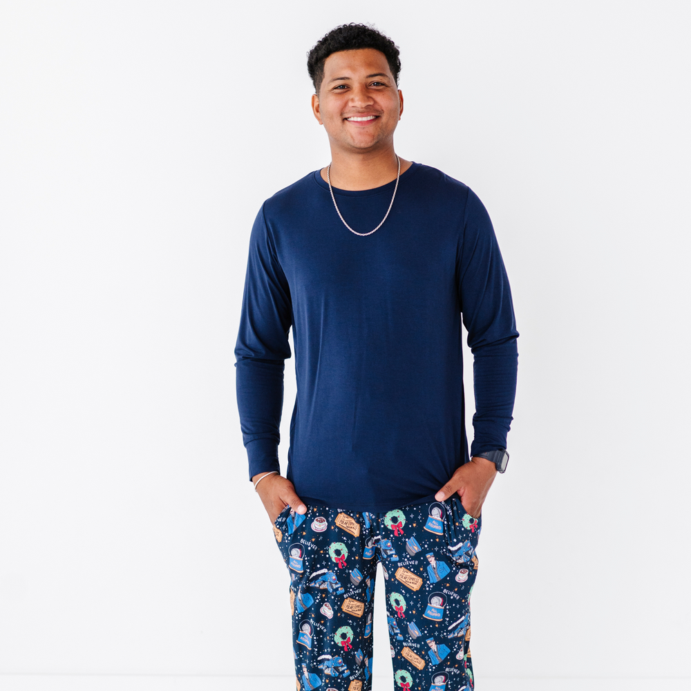 Polar Express Mens Pajamas By Kiki and Lulu