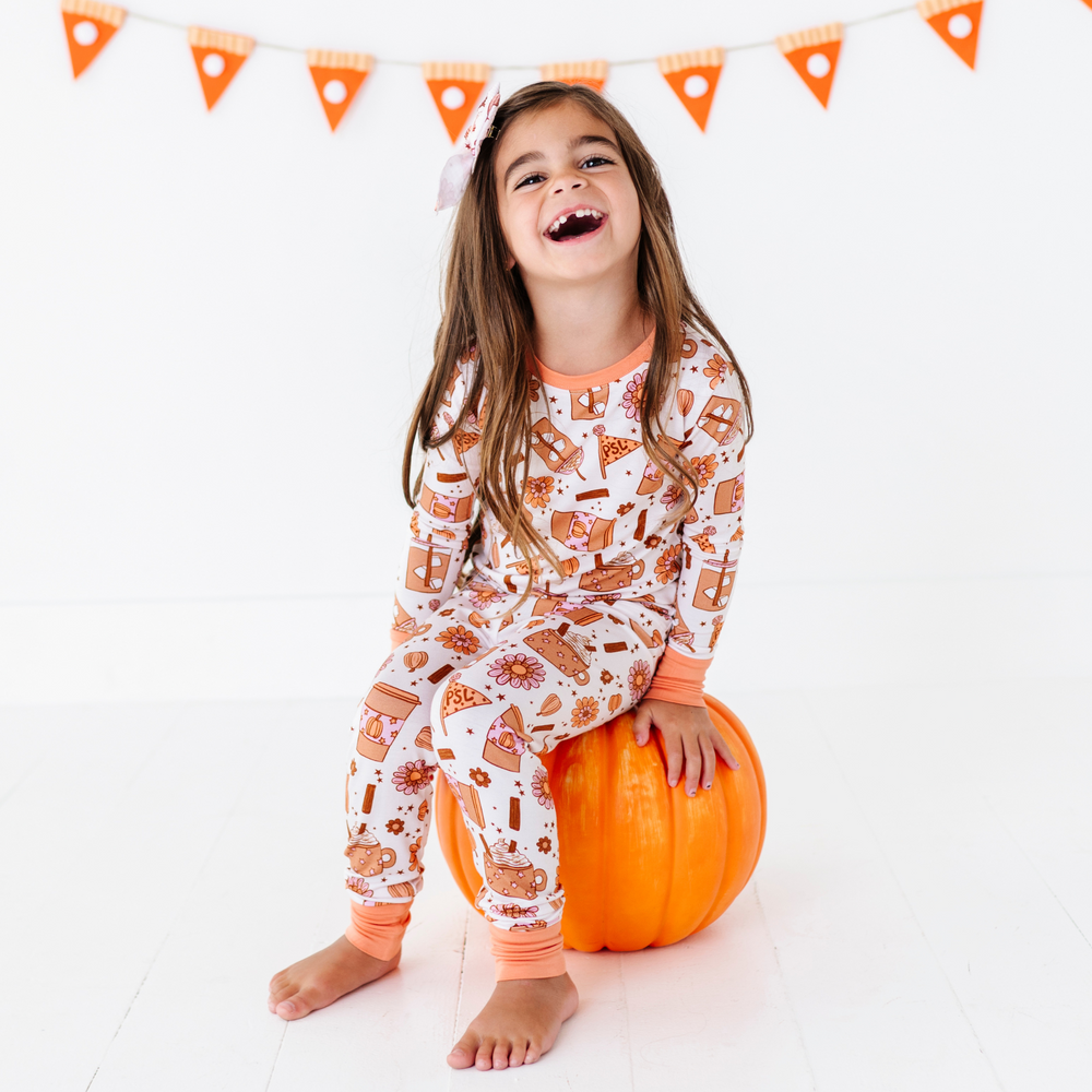 Pumpkin Spice Latte Pajamas