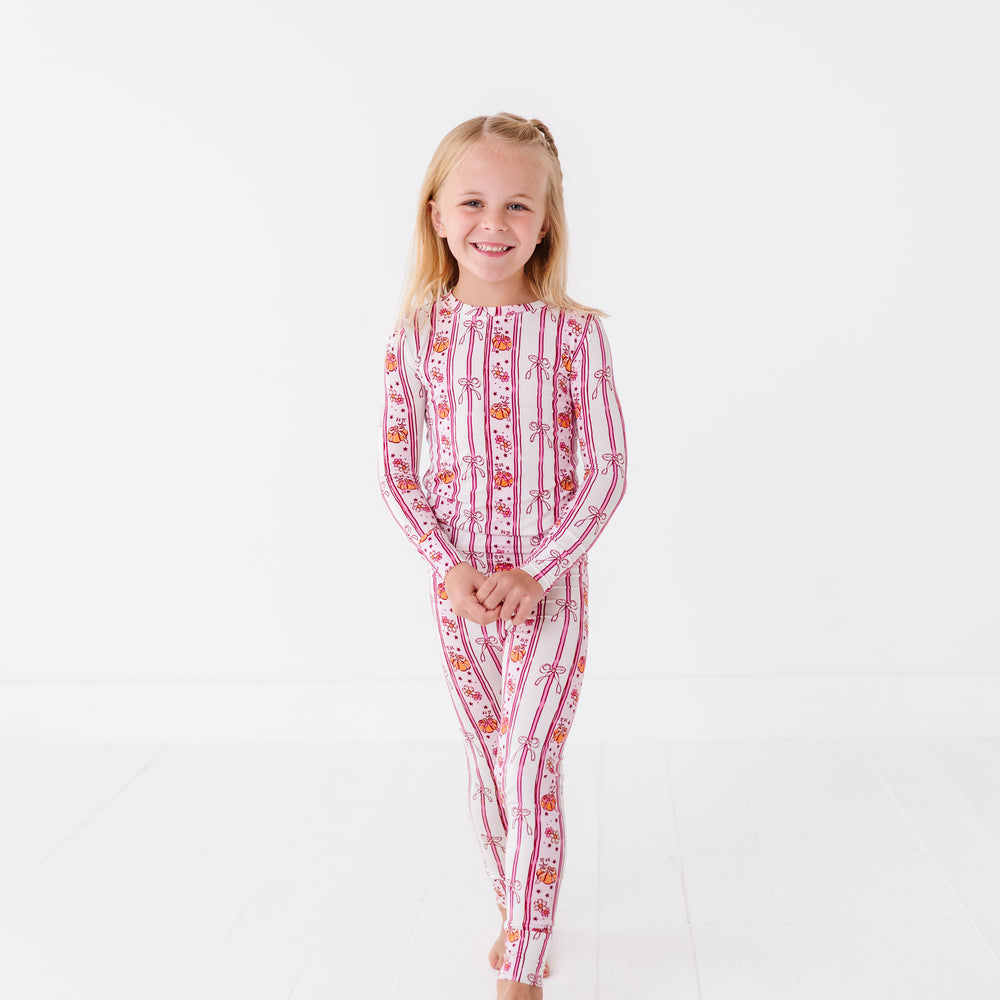 
                      
                        Pumpkin Bow Pajamas Fall Kiki Lulu
                      
                    