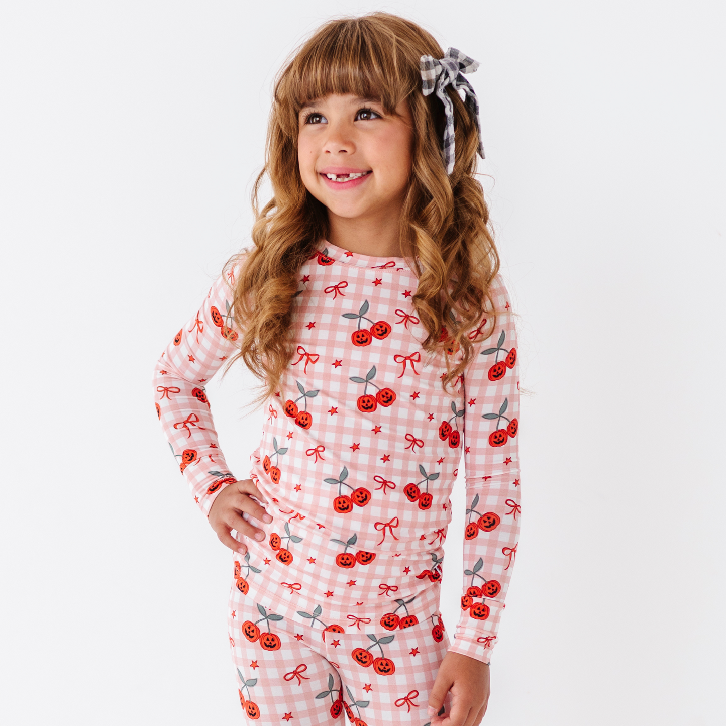 Pumpkin Cherry Fall Pajamas