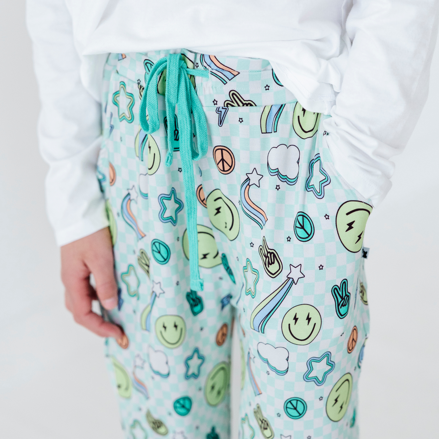 Peace, Love, and Good Dreams  Lounge Pants - Bigger Kids