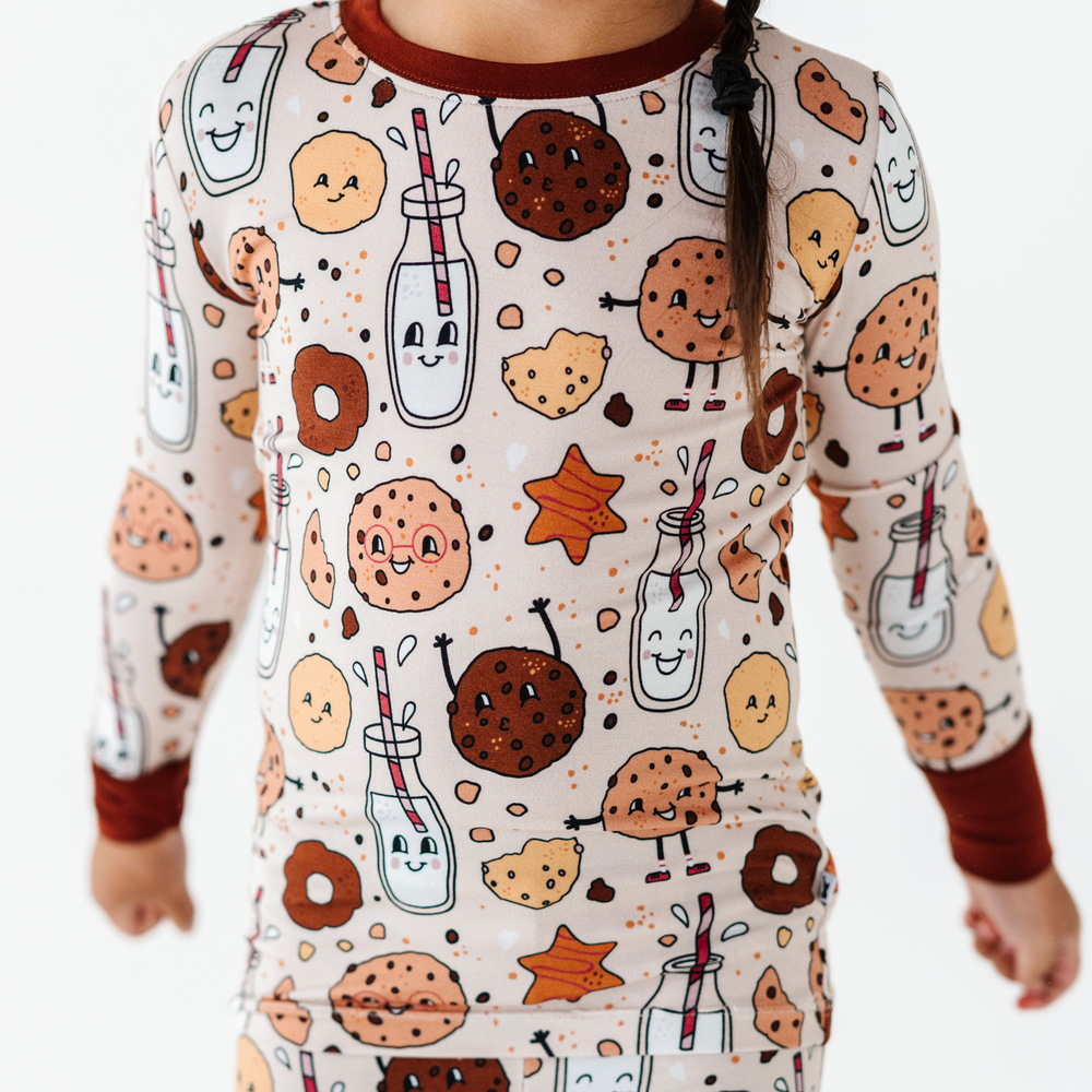 Everything I Dough, I Dough It For You Cookies Toddler/Big Kid Pajamas- Long Sleeve and Pants