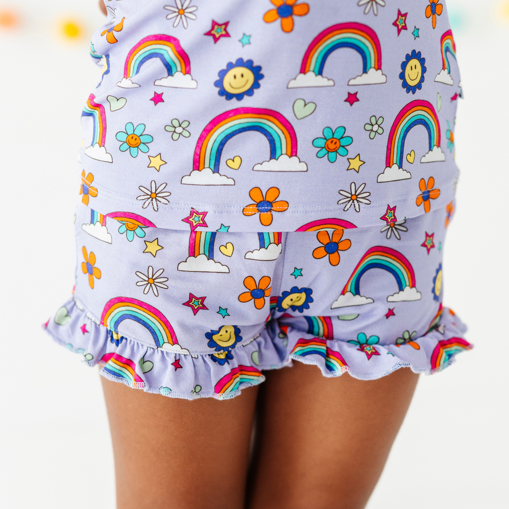 
                      
                        It's All Flowers and Rainbows Ruffle Short Set Toddler/Kids
                      
                    