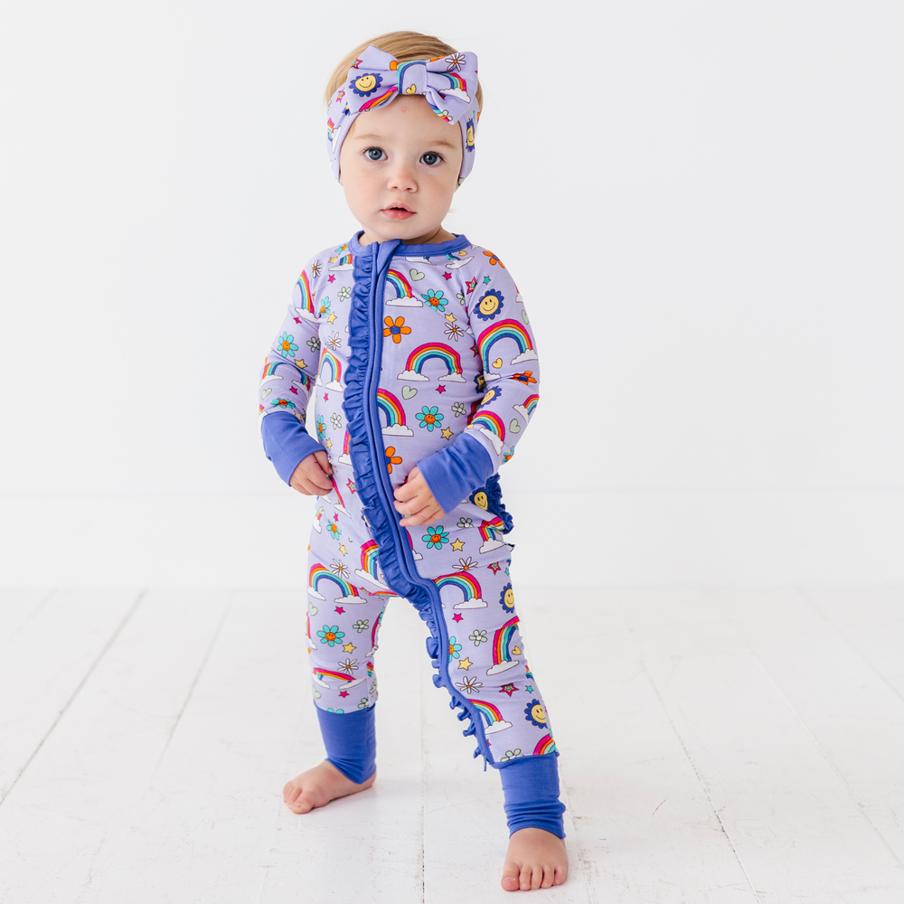 Rainbow Pajamas by Kiki and Lulu