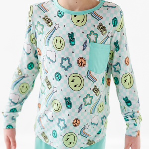 
                
                    Load image into Gallery viewer, Peace, Love, and Good Dreams  Daywear Set
                
            