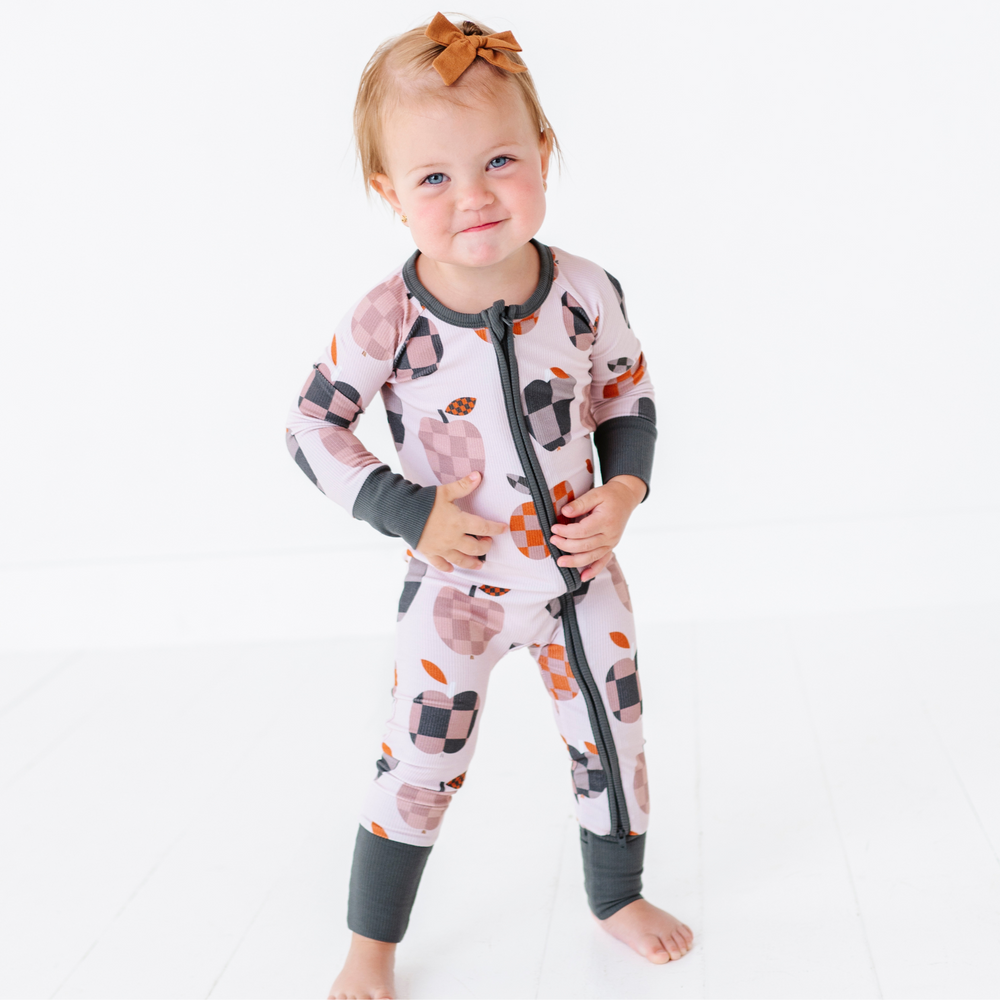 
                      
                        Baby Wearing Fall Apple Convertible Footies by Kiki and Lulu
                      
                    