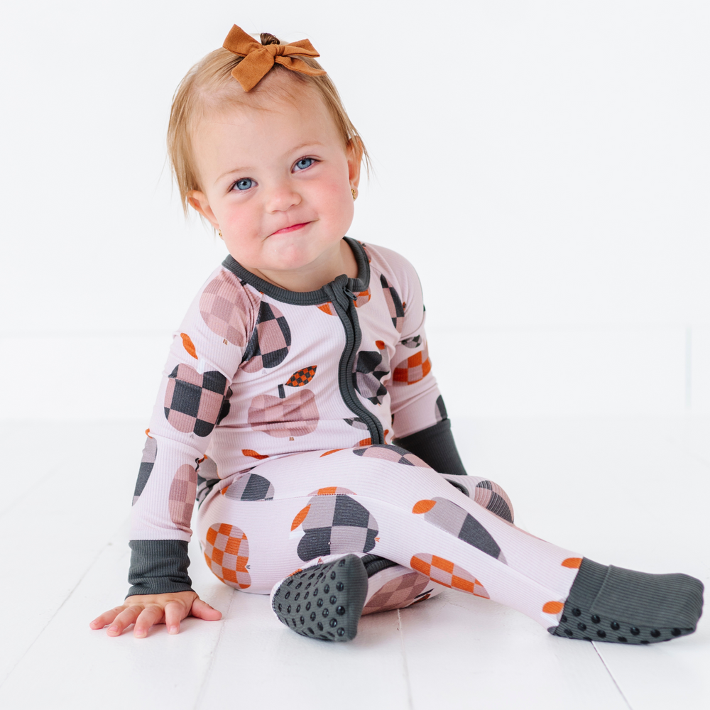 
                      
                        Baby Wearing Fall Apple Convertible Footies by Kiki and Lulu
                      
                    