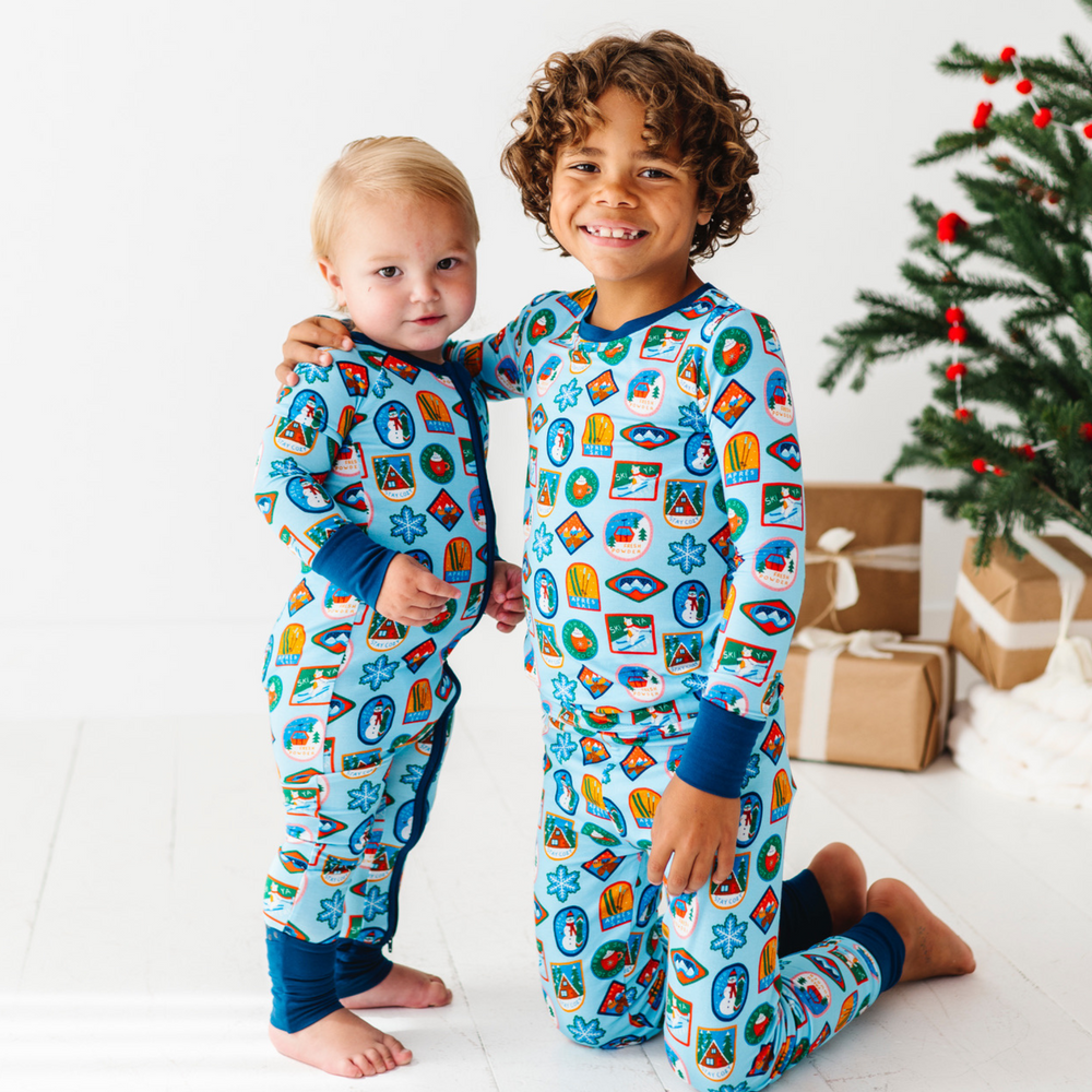 
                      
                        Sibling Matching Ski Pajamas by Kiki and Lulu
                      
                    