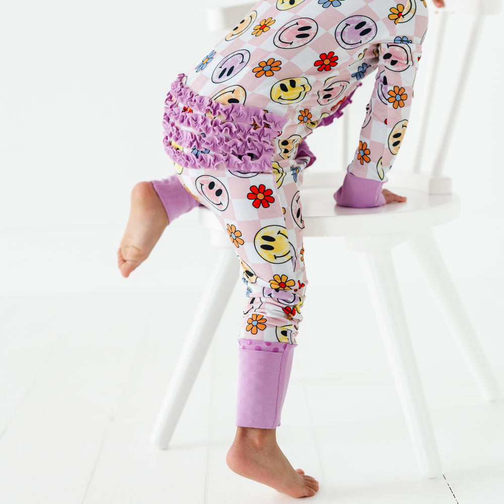 
                      
                        Smiley Daze Convertible Footies with Ruffle
                      
                    