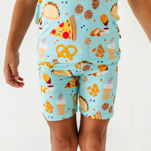 "I Can't Go To Bed Yet, I'm Hungry" Toddler/Big Kid Pajamas- Short Sleeve and Shorts
