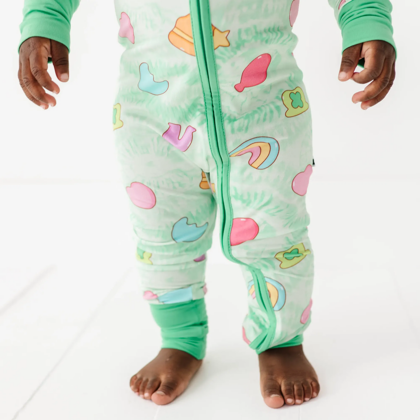 St. Patricks Lucky Charms Footies By Kiki and Lulu