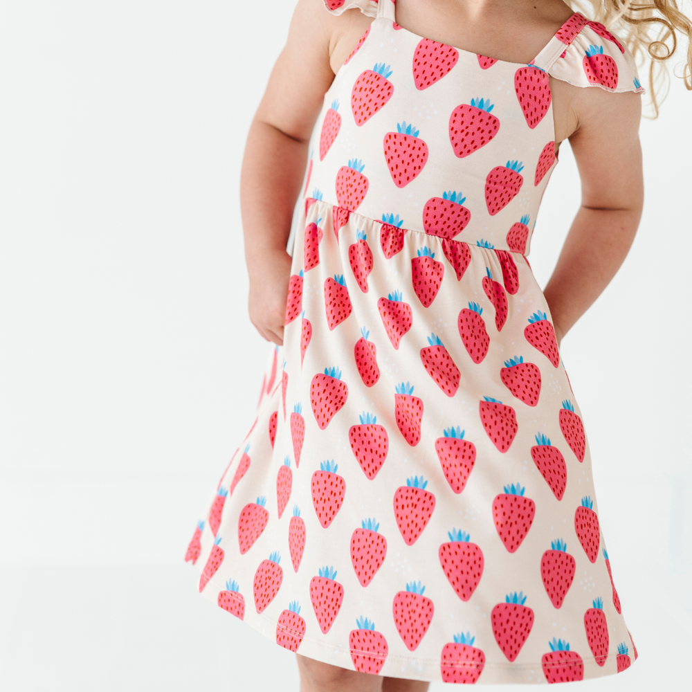 
                      
                        You're My Jam Strawberry Toddler/Girls Dress
                      
                    