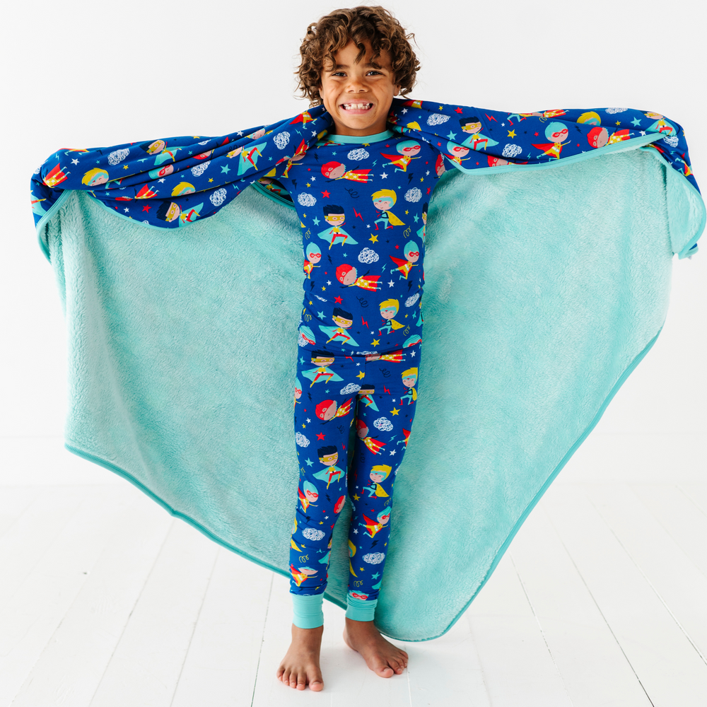 
                      
                        Cozy & Courageous Superhero Plush Blanket
                      
                    