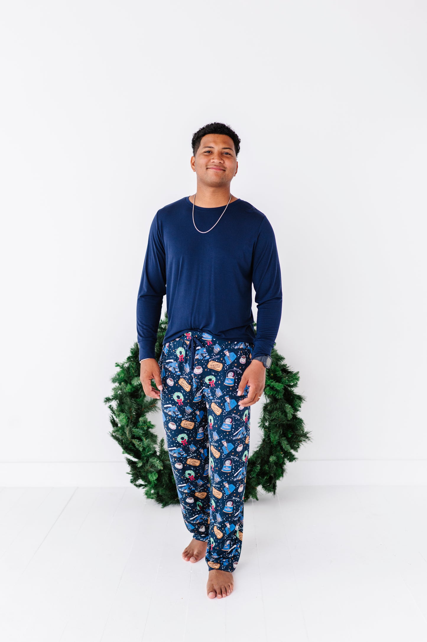 Polar Express Mens Pajamas By Kiki and Lulu