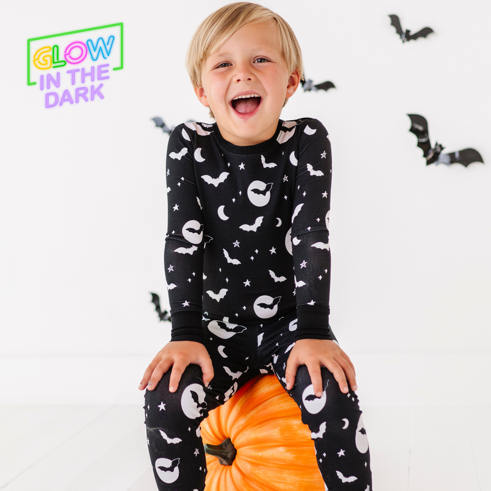Let’s Glow Trick or Treating Kids Pajamas