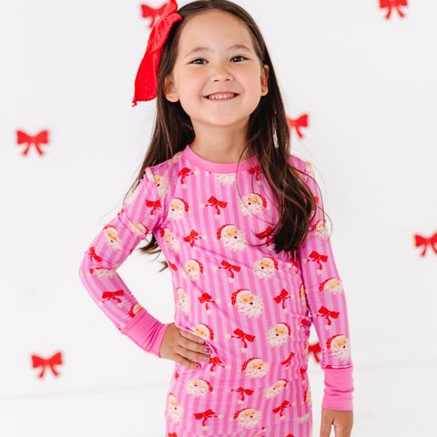 Santa Soirée Kids Pajamas