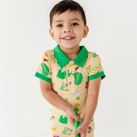 Green Jacket Dreams Collared Shorties