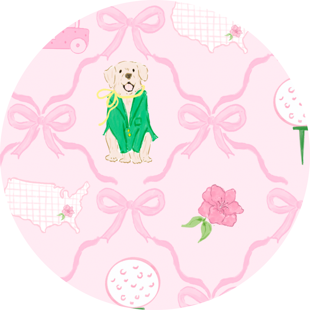 Masters-Inspired Convertible Footies Pink PREORDER (EST SHIP DATE EARLY MARCH)