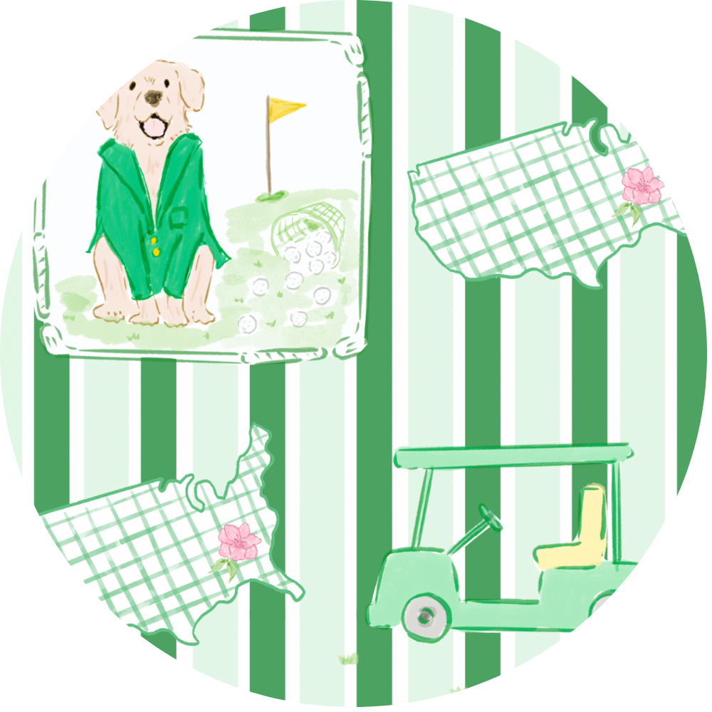 Masters-Inspired Kids Polo Preorder (EST SHIP DATE- EARLY MARCH)