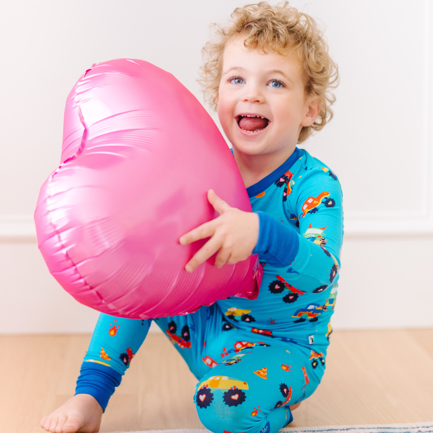 Kiki+Lulu x Young Wild Friedman Monster Truck Pajamas